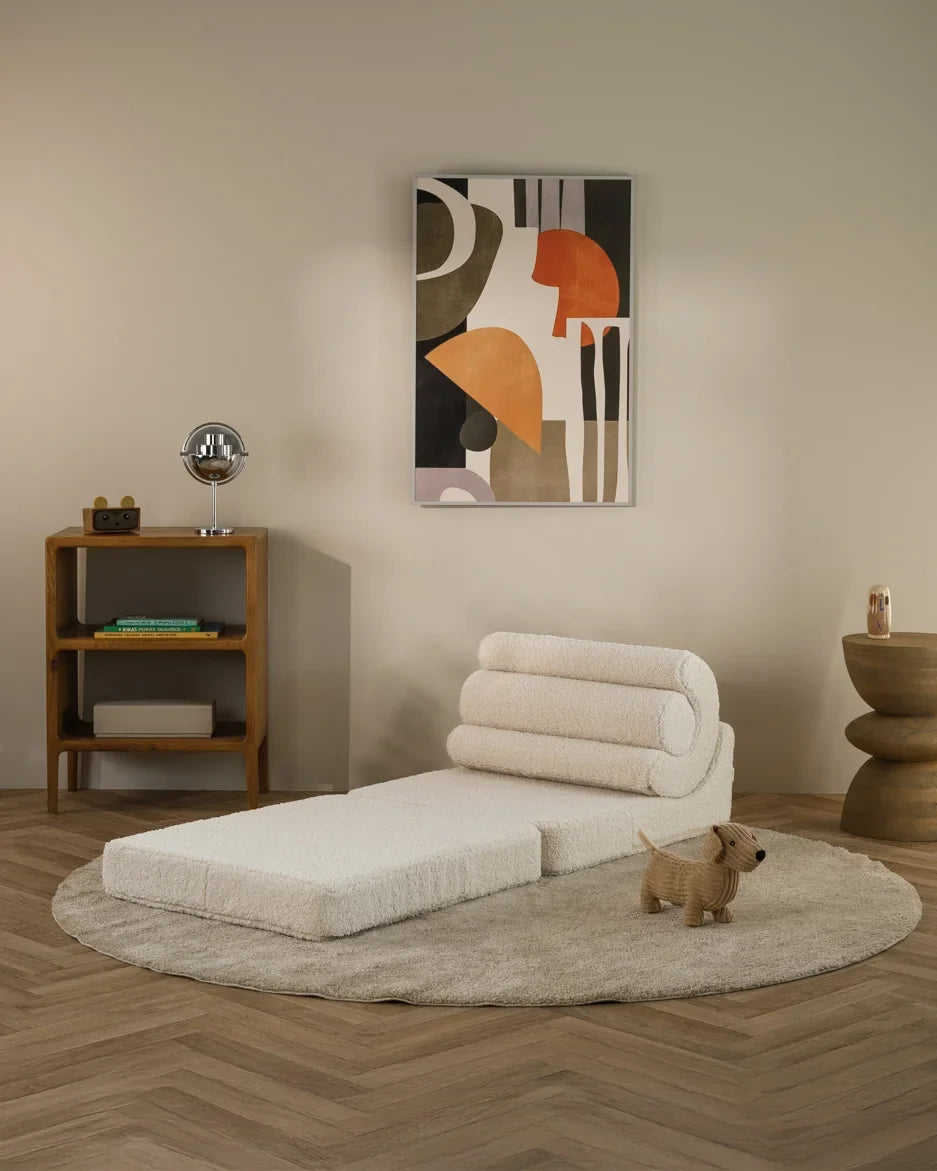 Wigiwama | Kinderzetel/Slaapzetel Flipster Cream White