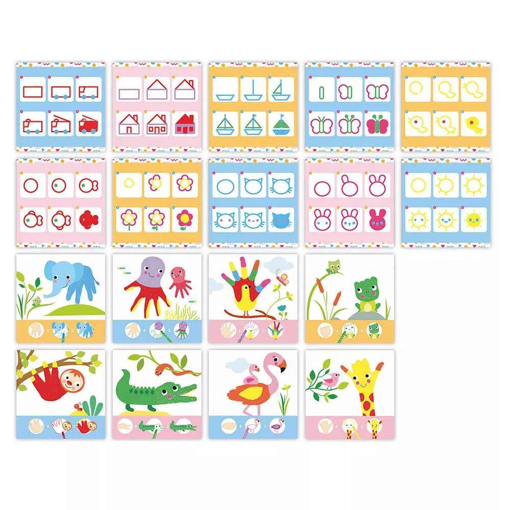 Janod Creative Drawing and Coloring 3+