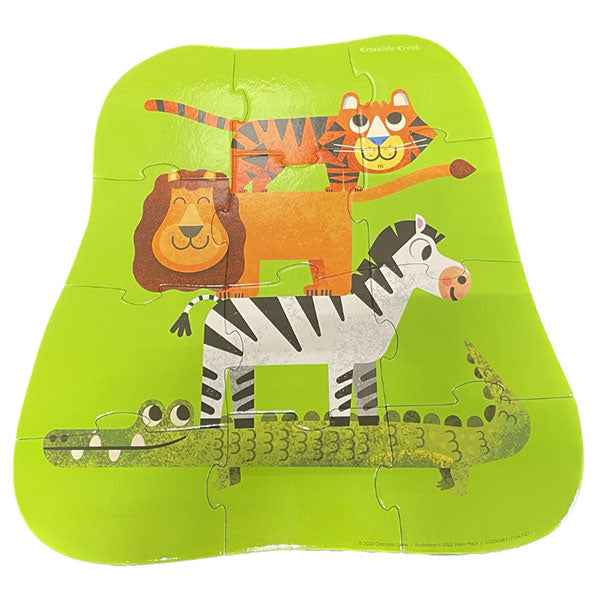 Crocodile Creek mini puzzle Jungle Friends 12st