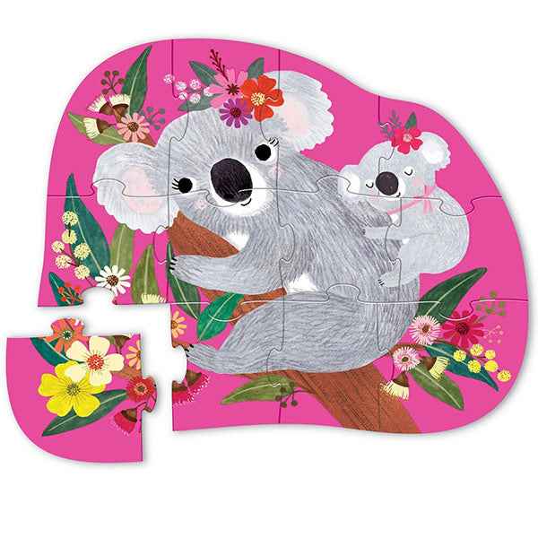 Crocodile Creek Mini Koala Cuddle 12-Piece Puzzle
