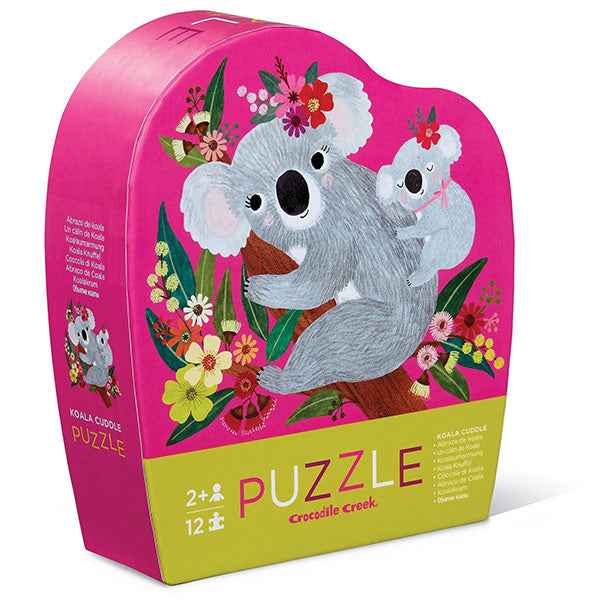 Crocodile Creek Mini Koala Cuddle 12-Piece Puzzle