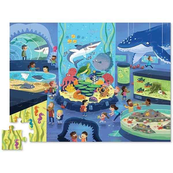 Crocodile Creek puzzel Dag in het aqua museum 48st