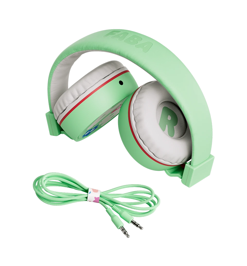 Faba | Hoofdtelefoon met Draad Tumtum Groen