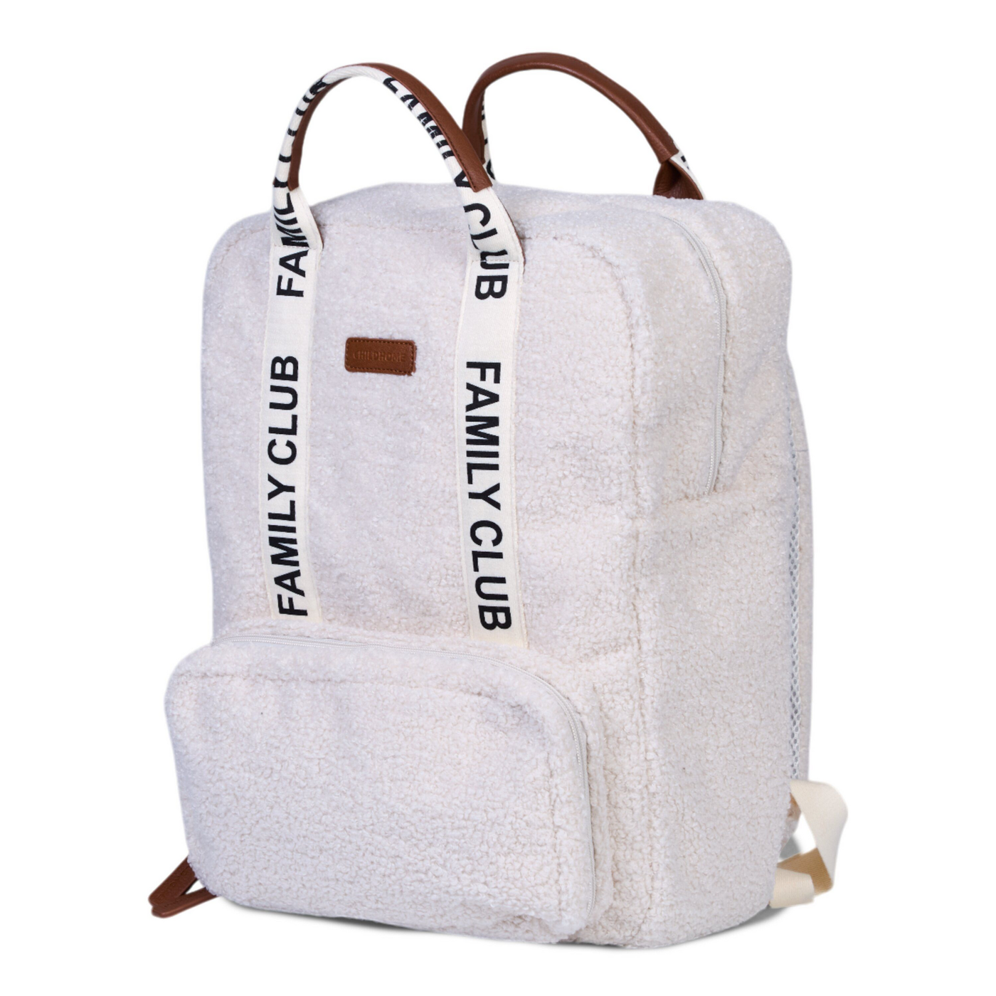 Childhome | Verzorgingstas Family Club Rugzak Signature Teddy Ecru