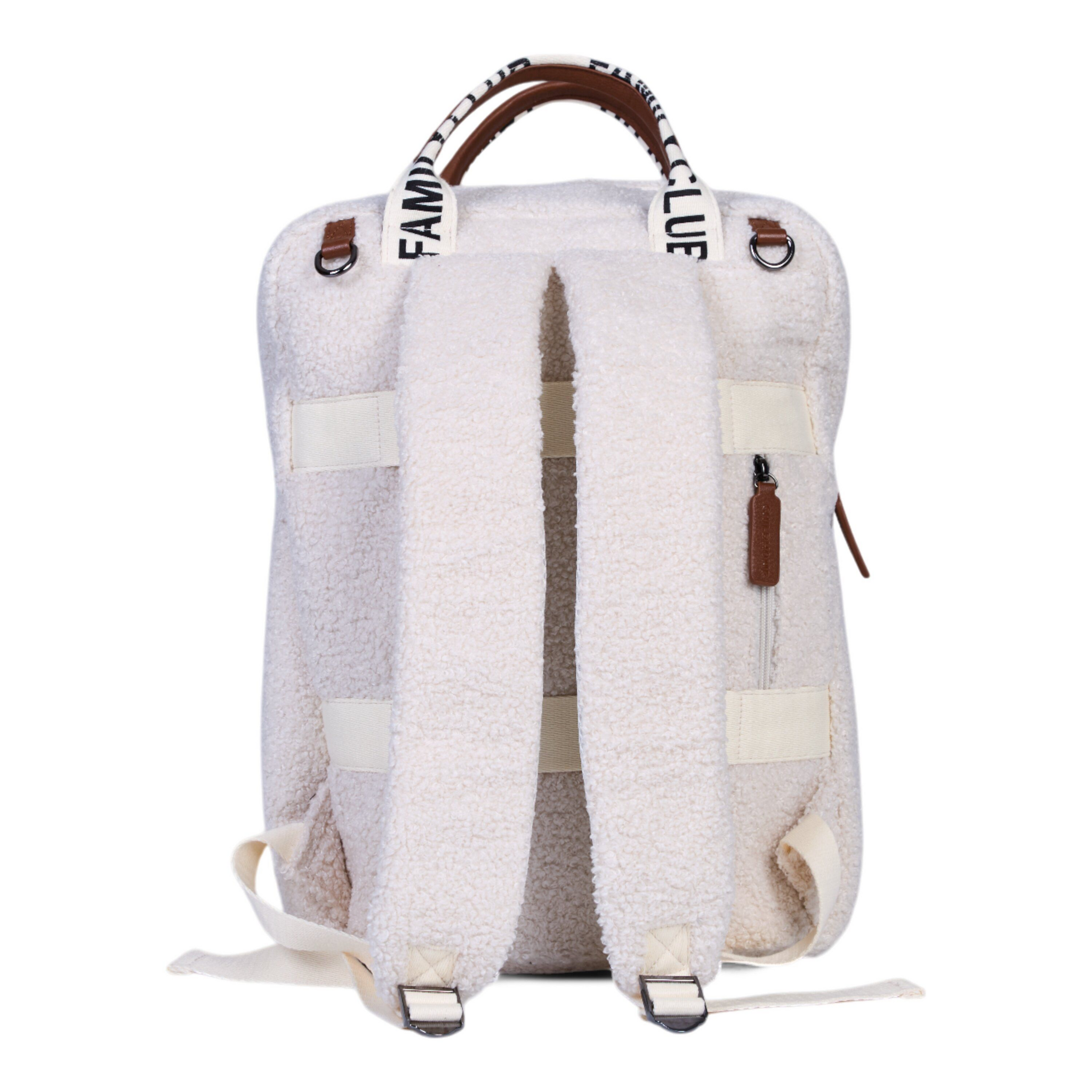 Childhome | Verzorgingstas Family Club Rugzak Signature Teddy Ecru