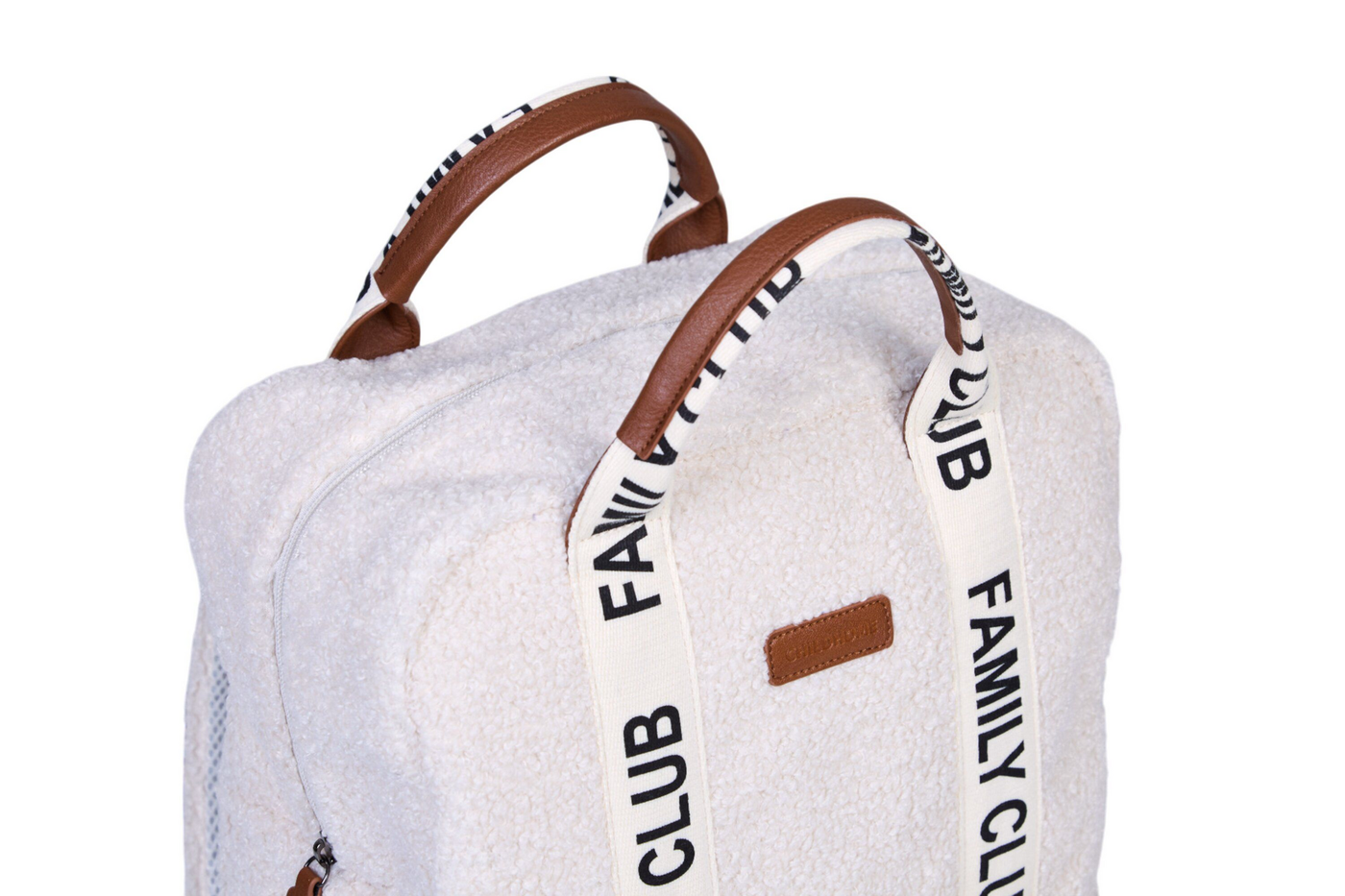 Childhome | Verzorgingstas Family Club Rugzak Signature Teddy Ecru