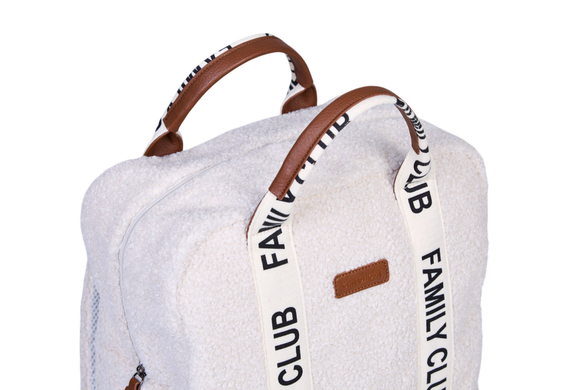 Childhome | Verzorgingstas Family Club Rugzak Signature Teddy Ecru