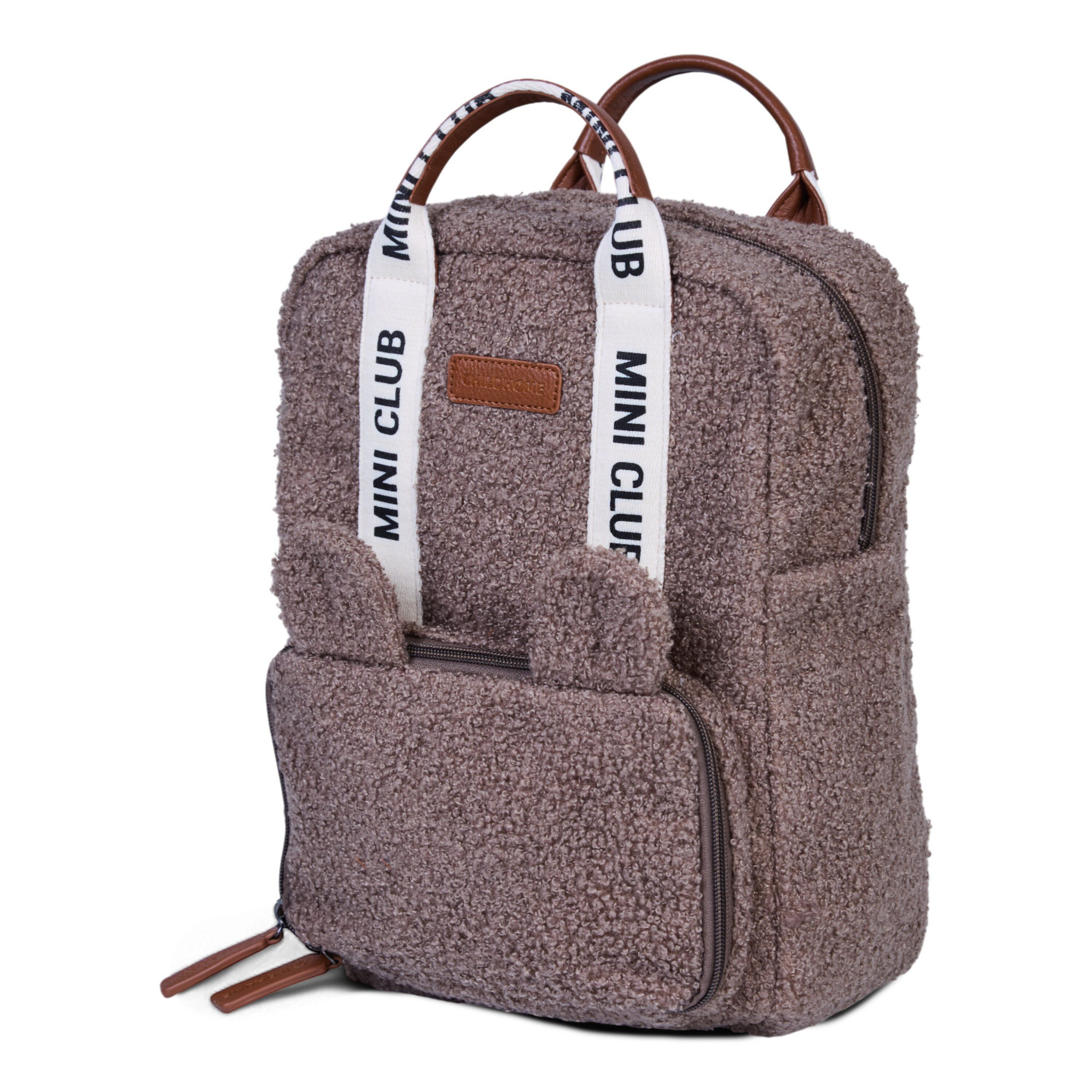 Childhome | Rugzak Mini Club Signature Teddy Zacht Bruin