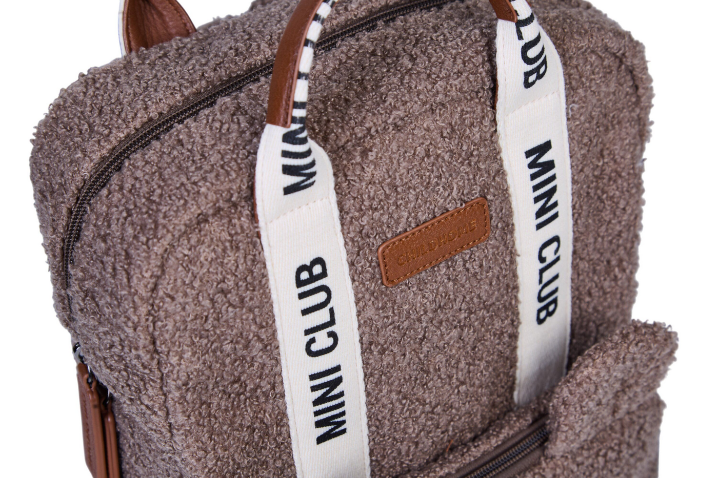 Childhome | Rugzak Mini Club Signature Teddy Zacht Bruin