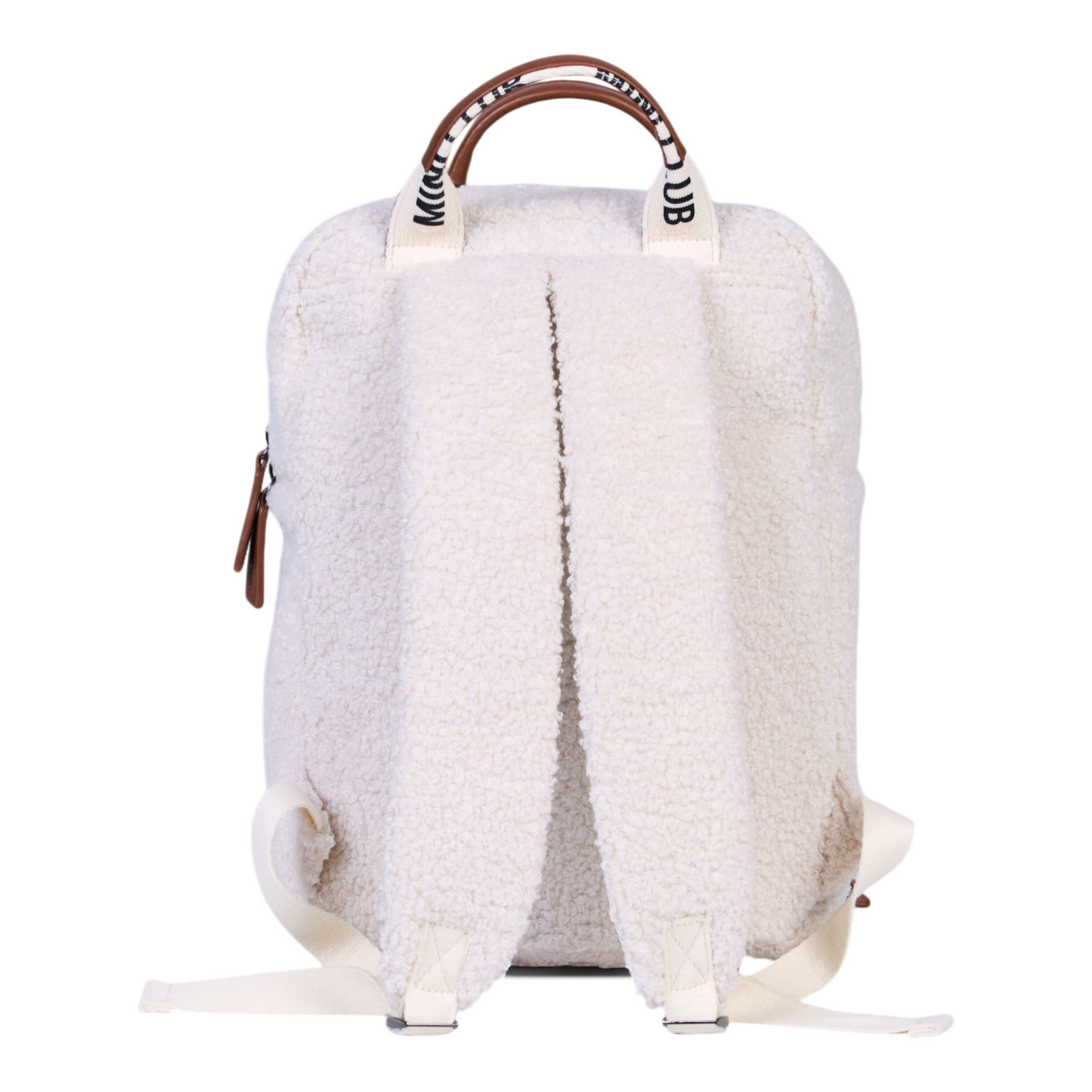 Childhome | Rugzak Mini Club Signature Teddy Ecru