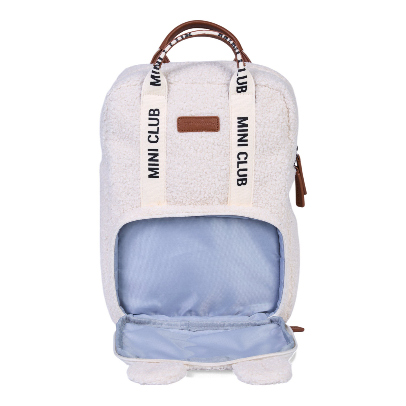 Childhome | Rugzak Mini Club Signature Teddy Ecru