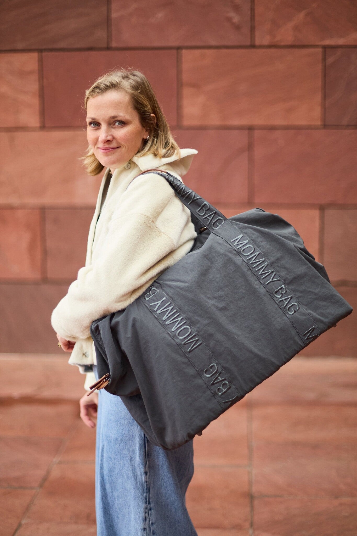 Childhome | Verzorgingstas Mommy Bag Signature Urban Antraciet