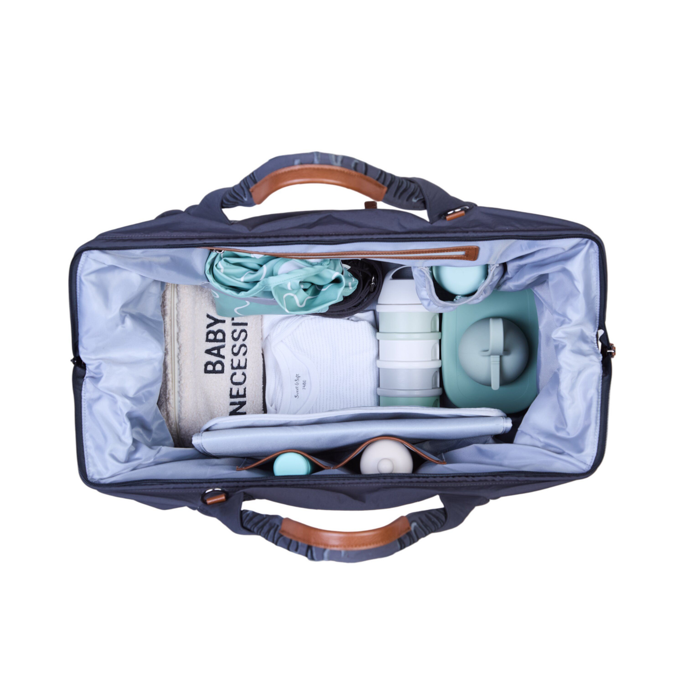 Childhome | Verzorgingstas Mommy Bag Signature Urban Antraciet