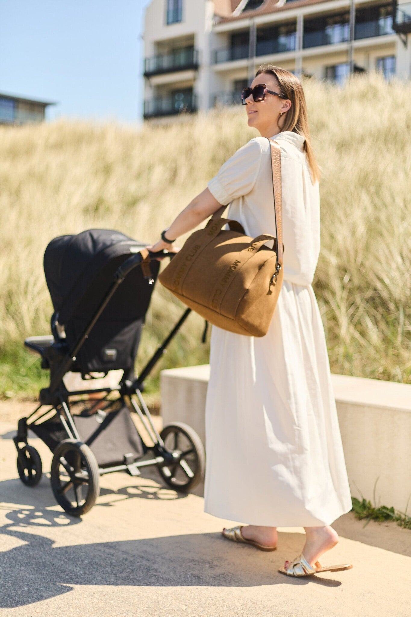Childhome | Changing Bag Mommy Club Signature Prestige Hazelnoot