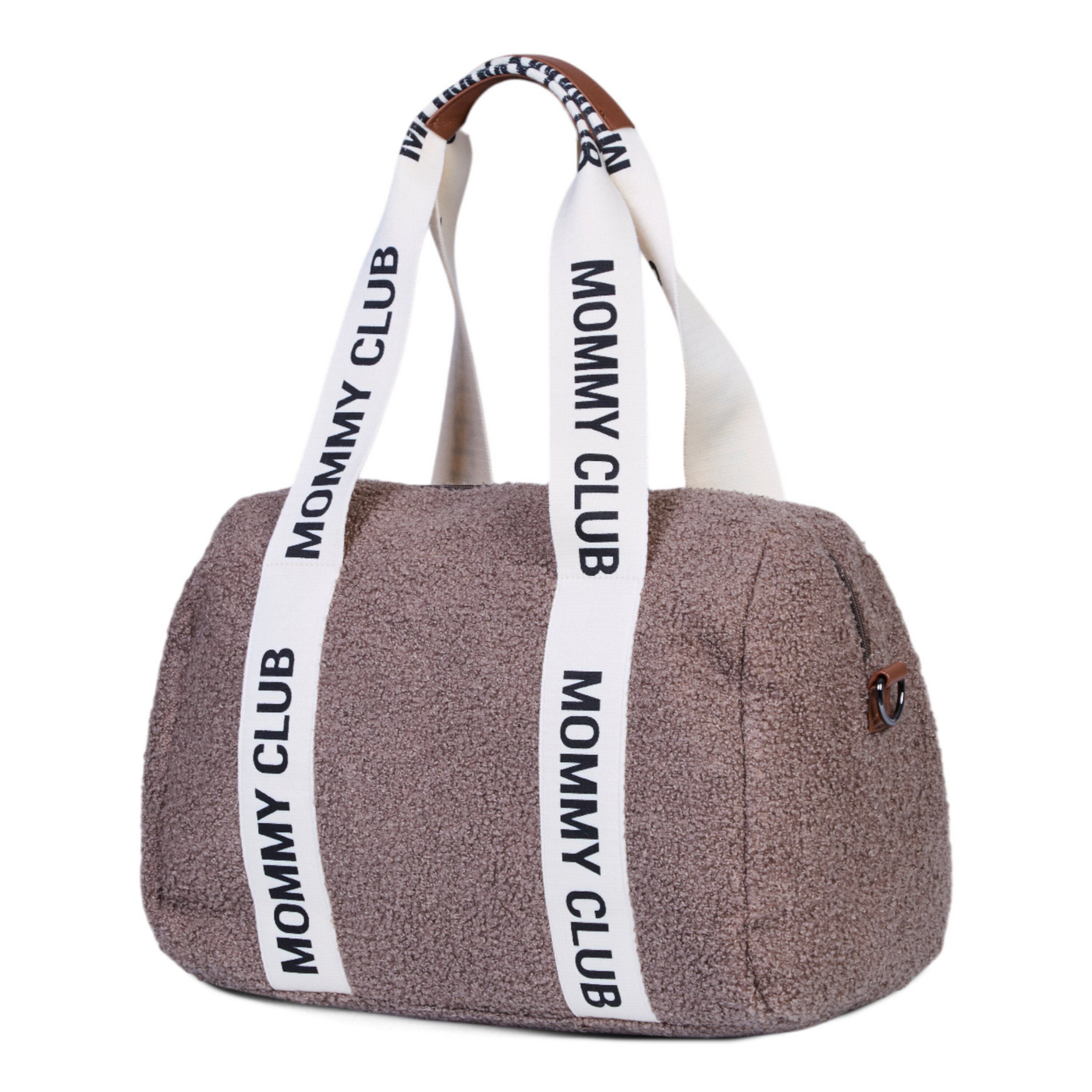 Childhome | Verzorgingstas Mommy Club Signature Teddy Zacht Bruin