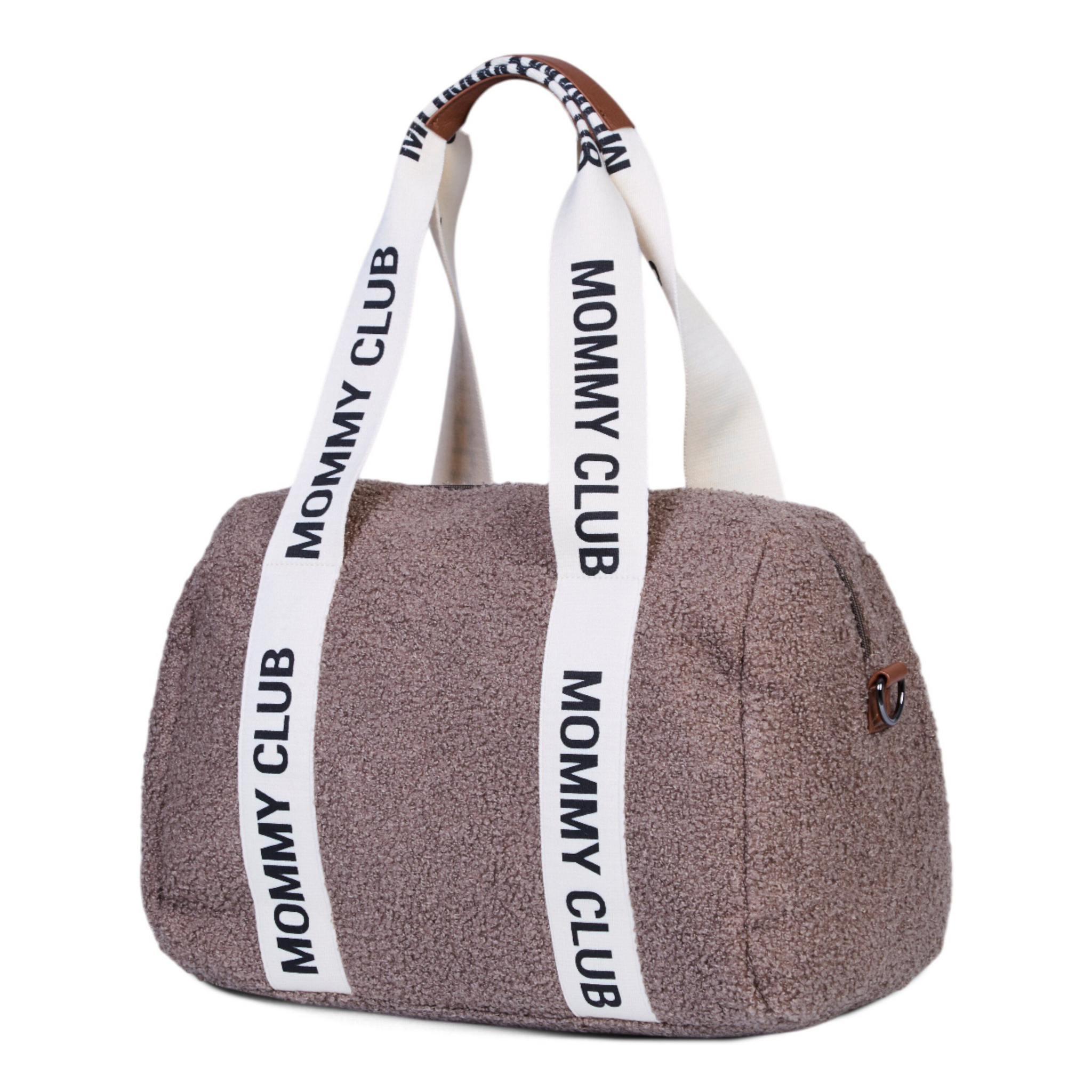 Childhome | Verzorgingstas Mommy Club Signature Teddy Zacht Bruin