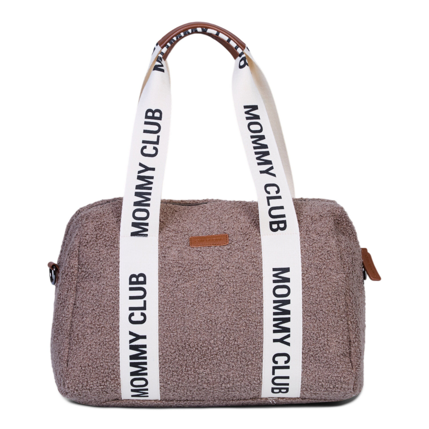Childhome | Verzorgingstas Mommy Club Signature Teddy Zacht Bruin