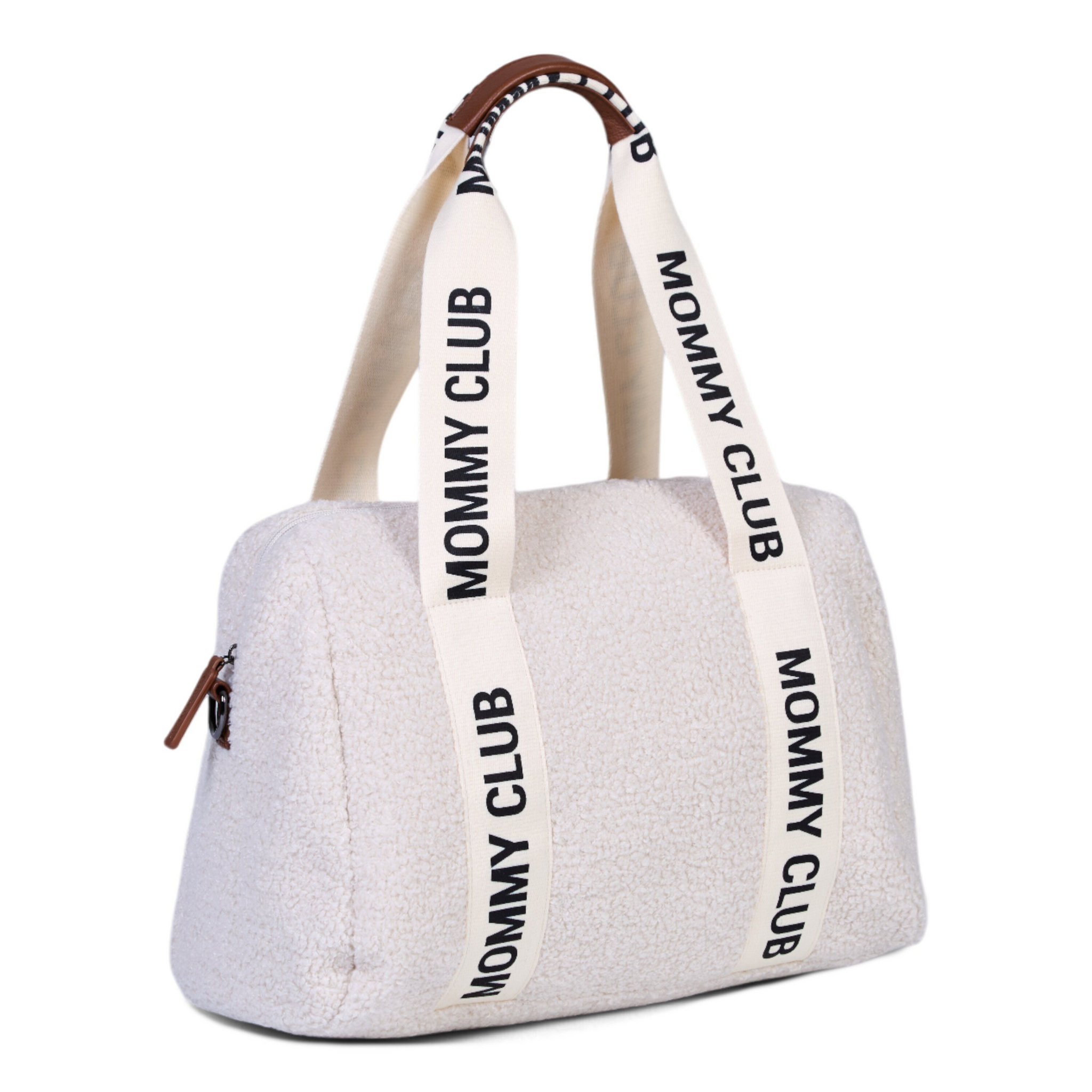 Childhome | Verzorgingstas Mommy Club Signature Teddy Ecru
