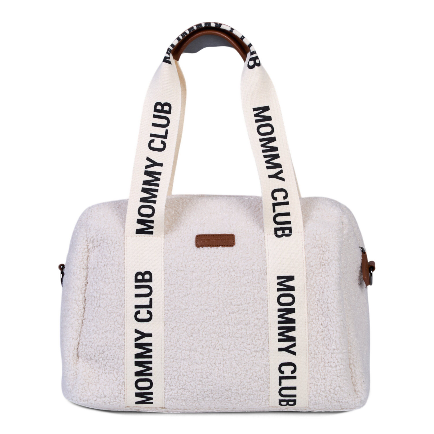 Childhome | Verzorgingstas Mommy Club Signature Teddy Ecru