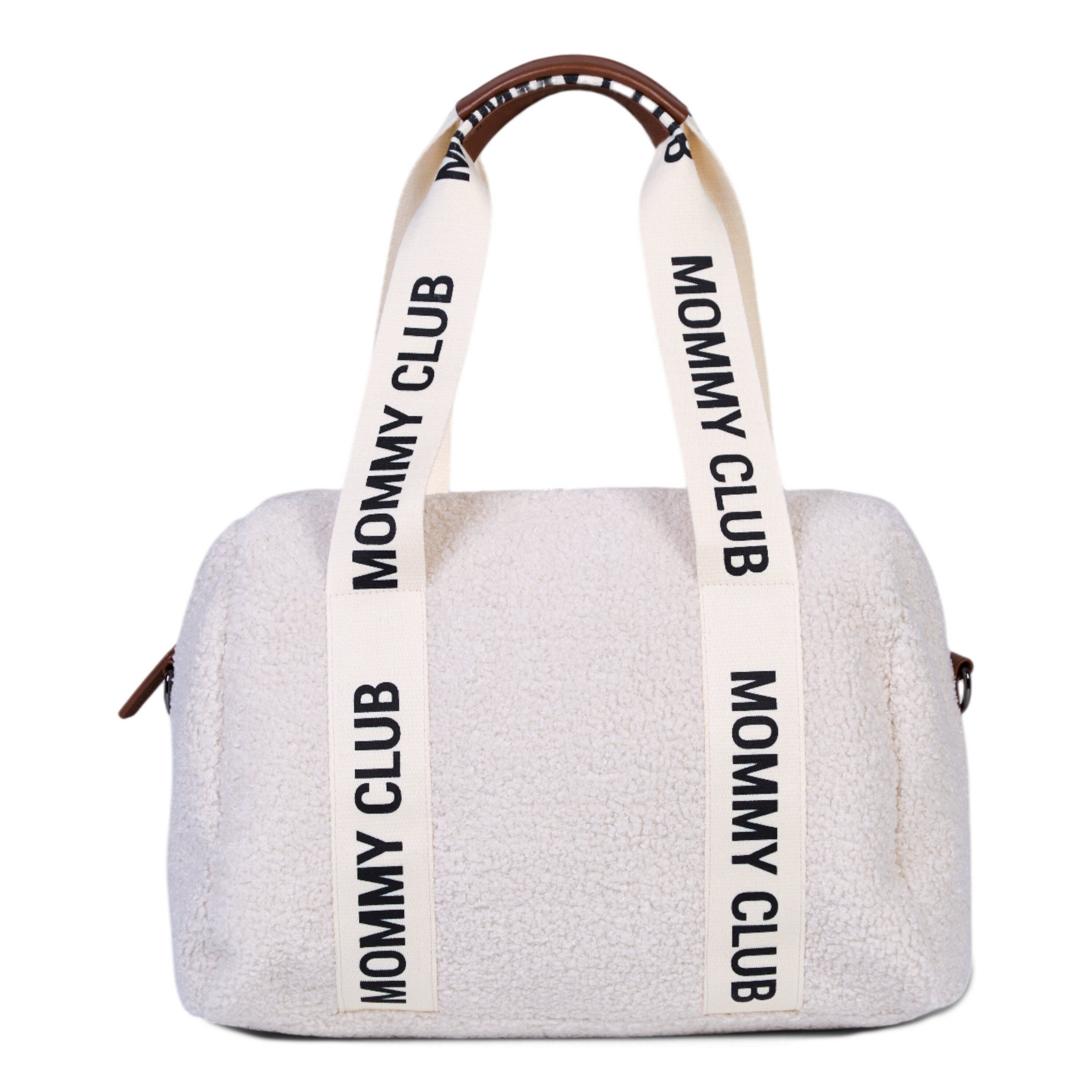Childhome | Verzorgingstas Mommy Club Signature Teddy Ecru