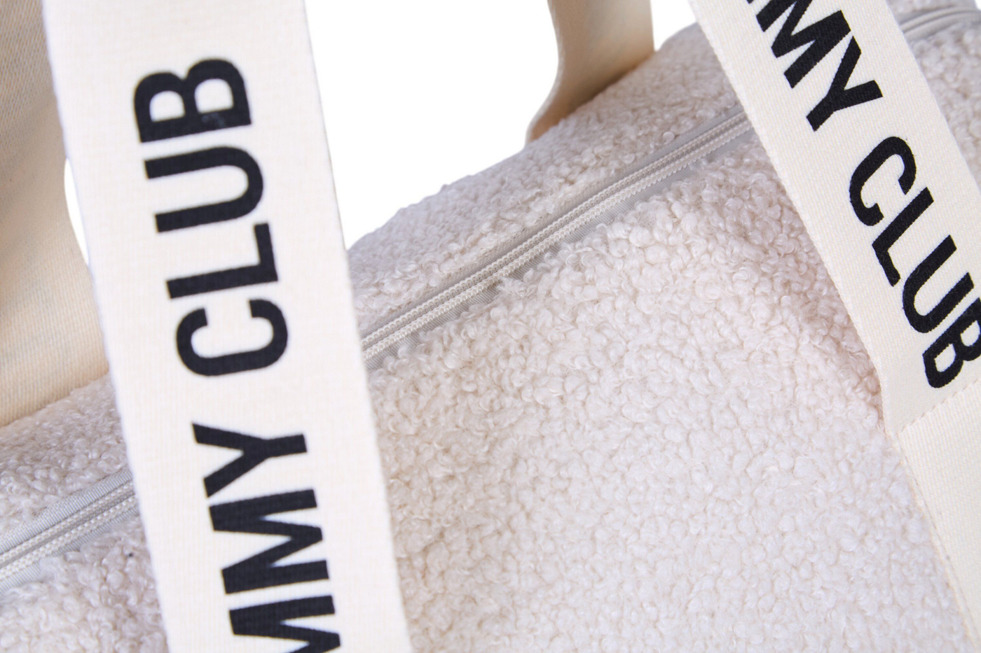 Childhome | Verzorgingstas Mommy Club Signature Teddy Ecru