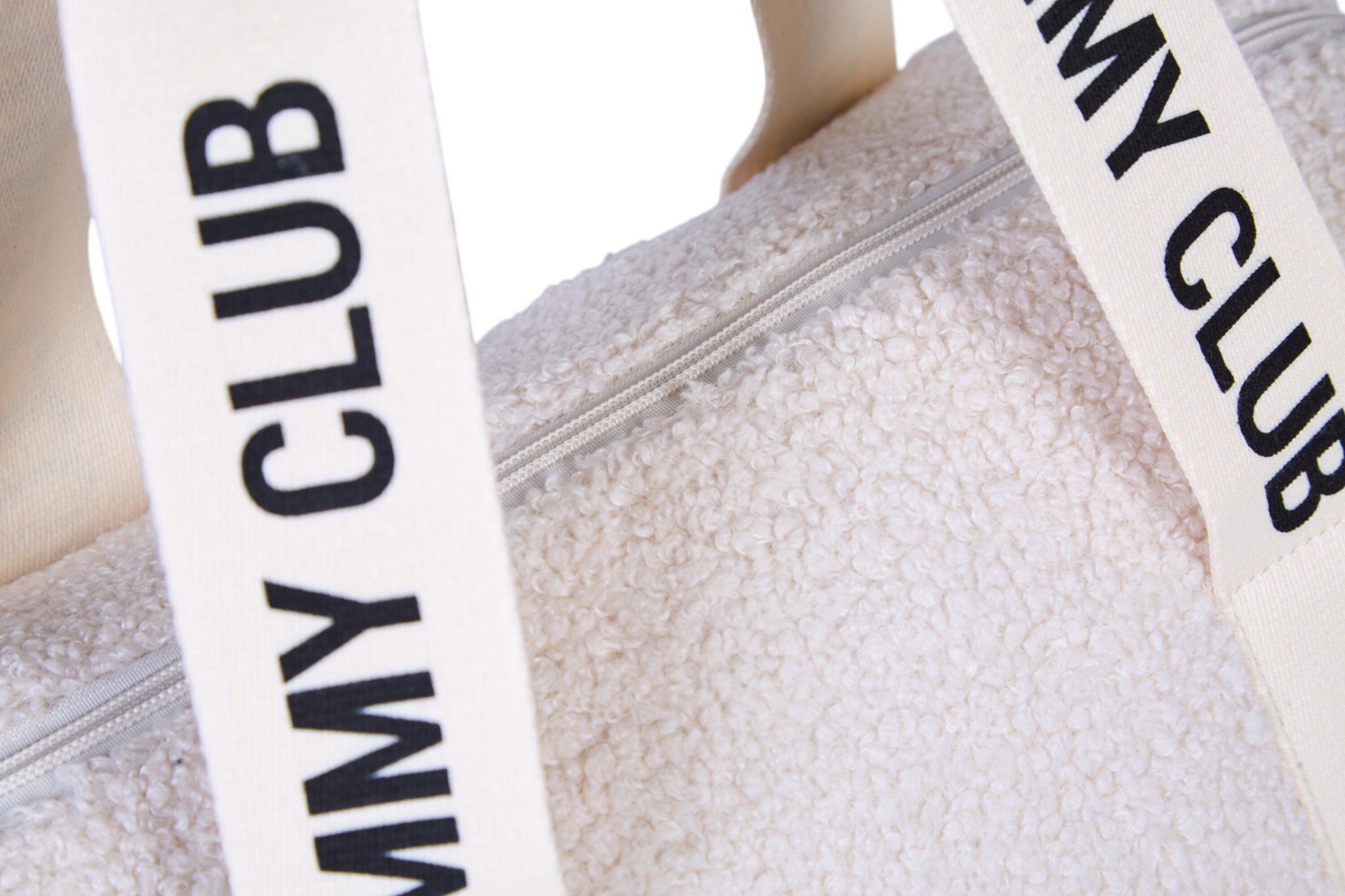 Childhome | Verzorgingstas Mommy Club Signature Teddy Ecru