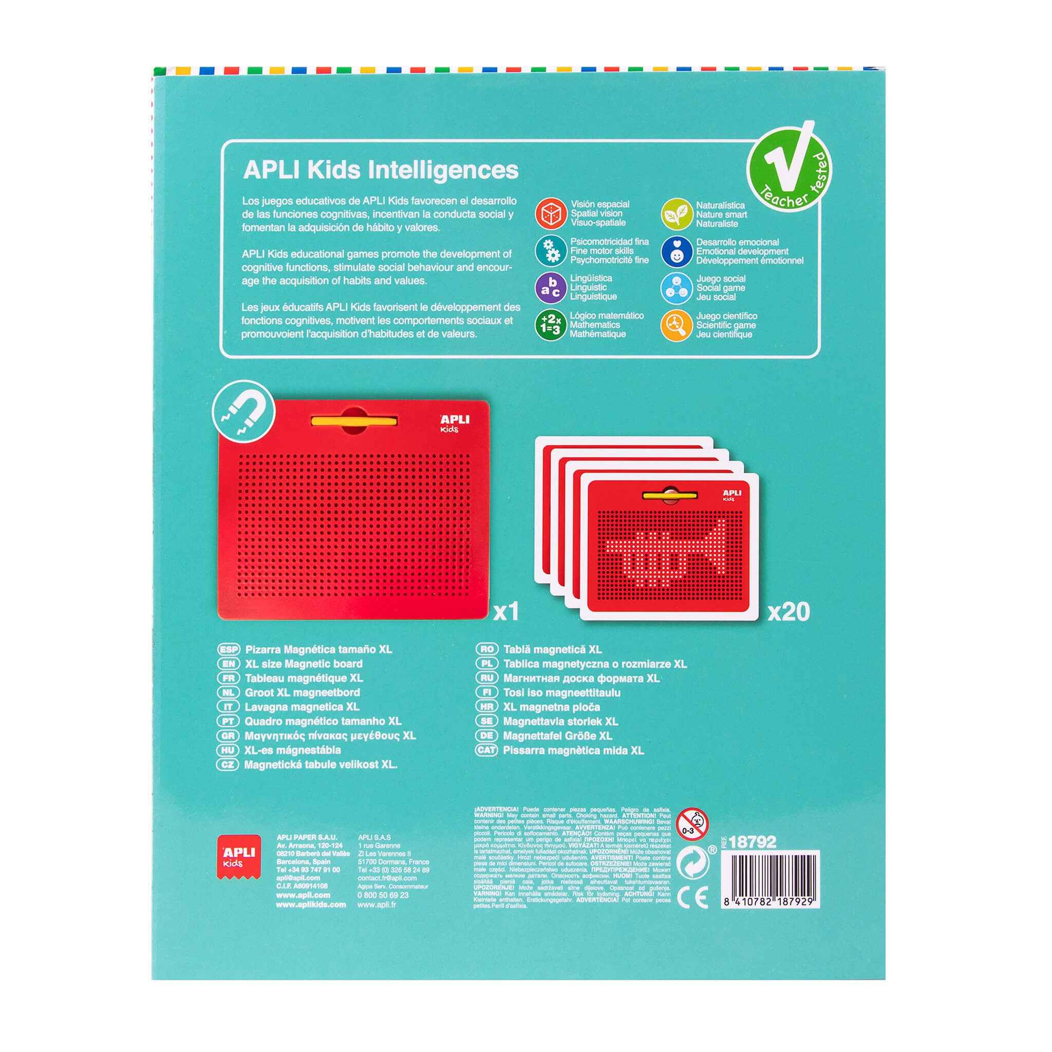 APLI | XL Magneetbord Met Pen