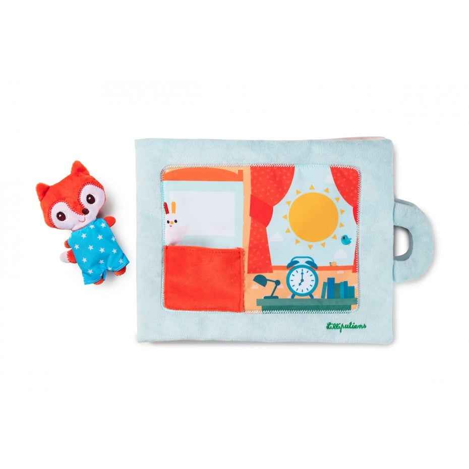 Lilliputiens | Touch-and-Feel Book - Hello Little Fox