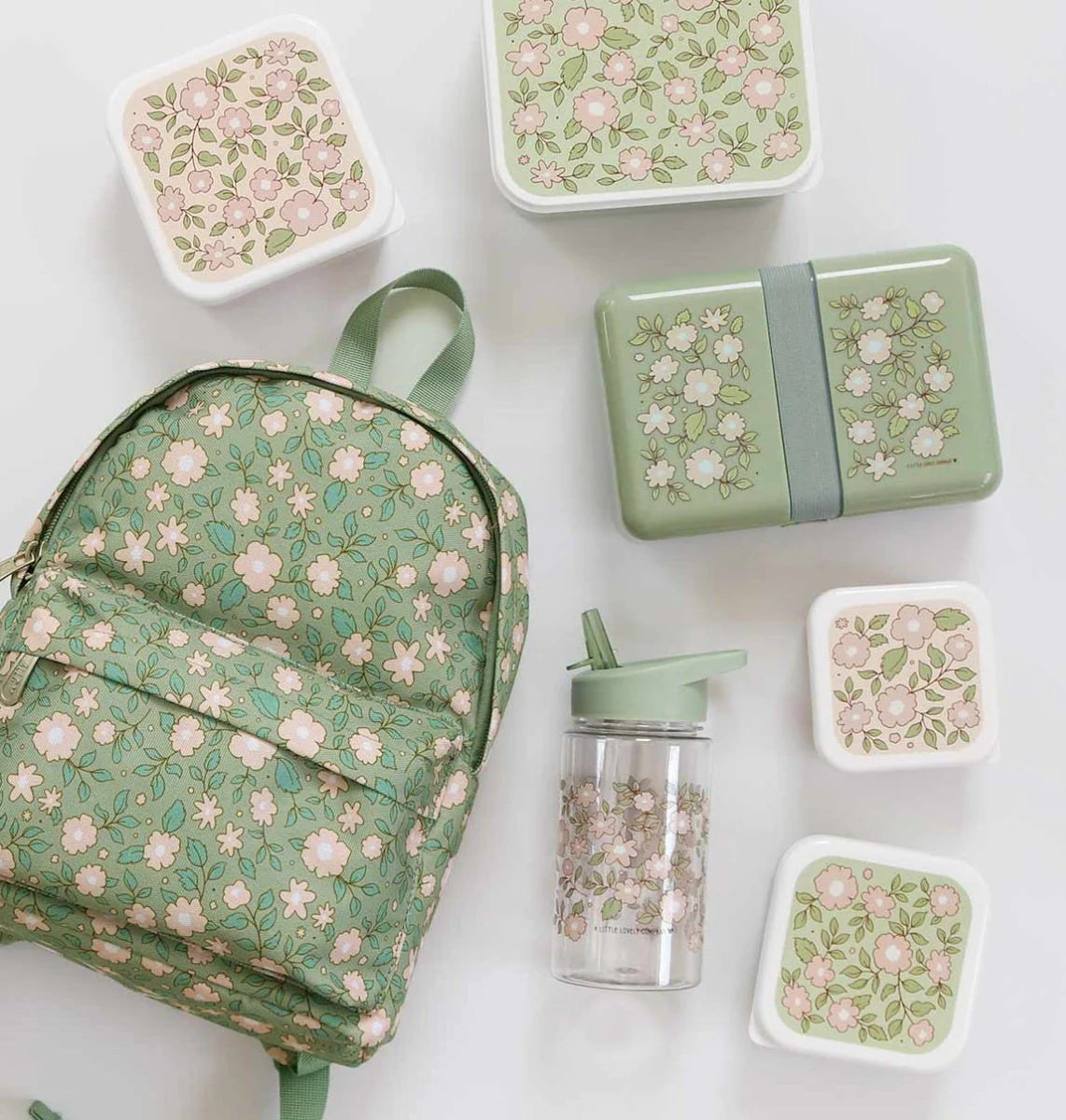 A Little Lovely Company | Drinkfles Bloesems Saliegroen