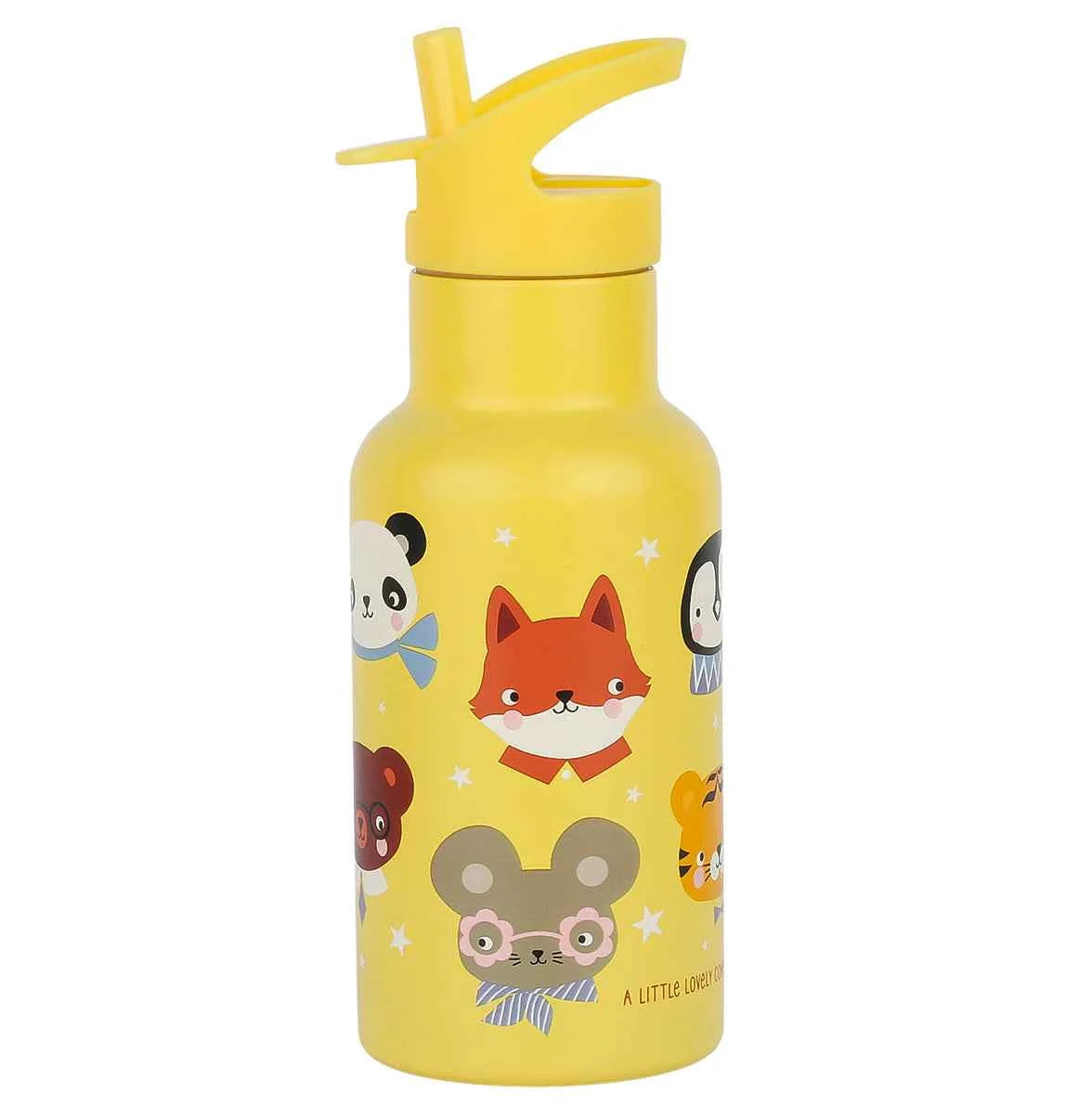 A Little Lovely Company | RVS Drinkfles Dierenvriendjes