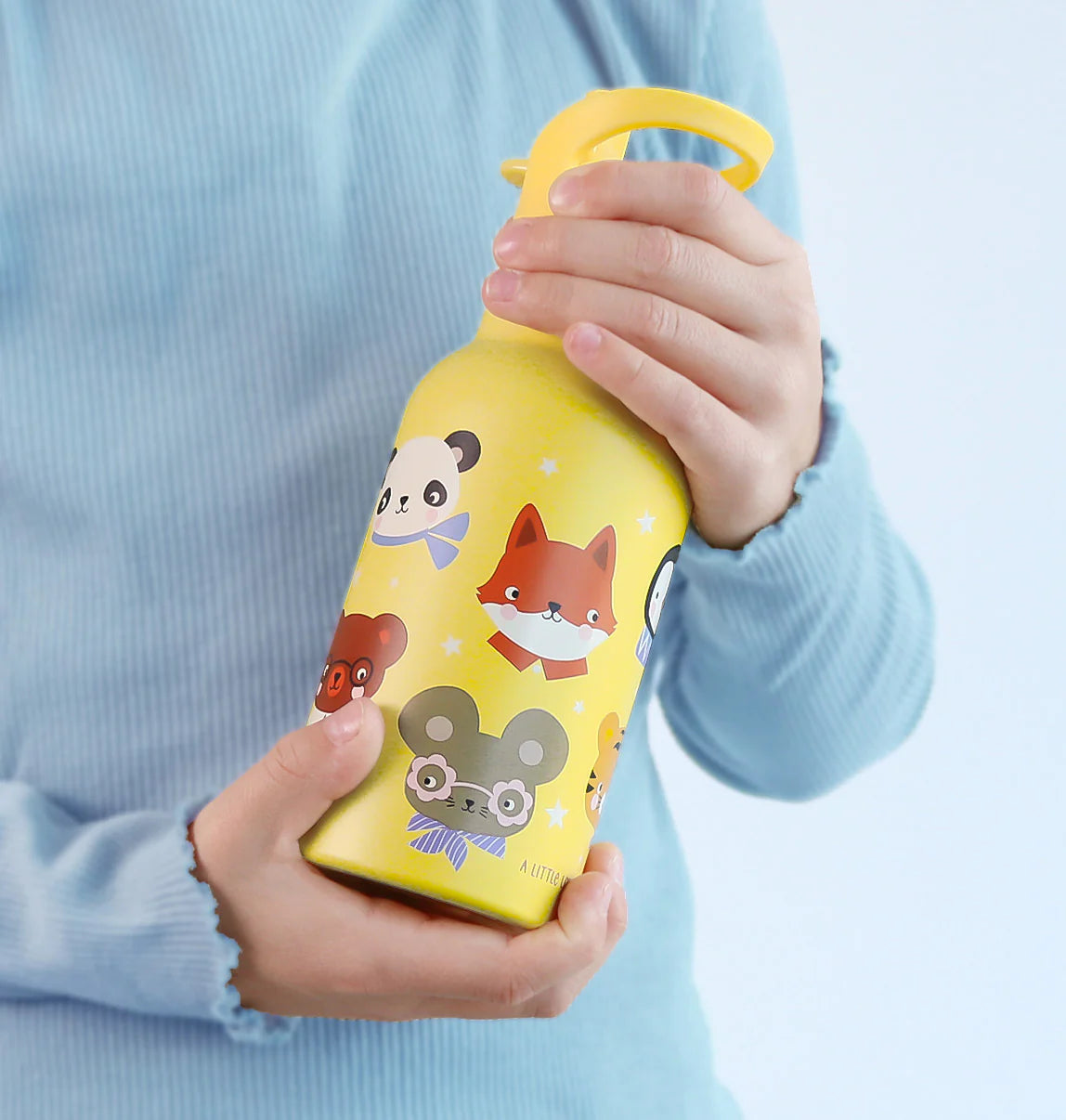 A Little Lovely Company | RVS Drinkfles Dierenvriendjes