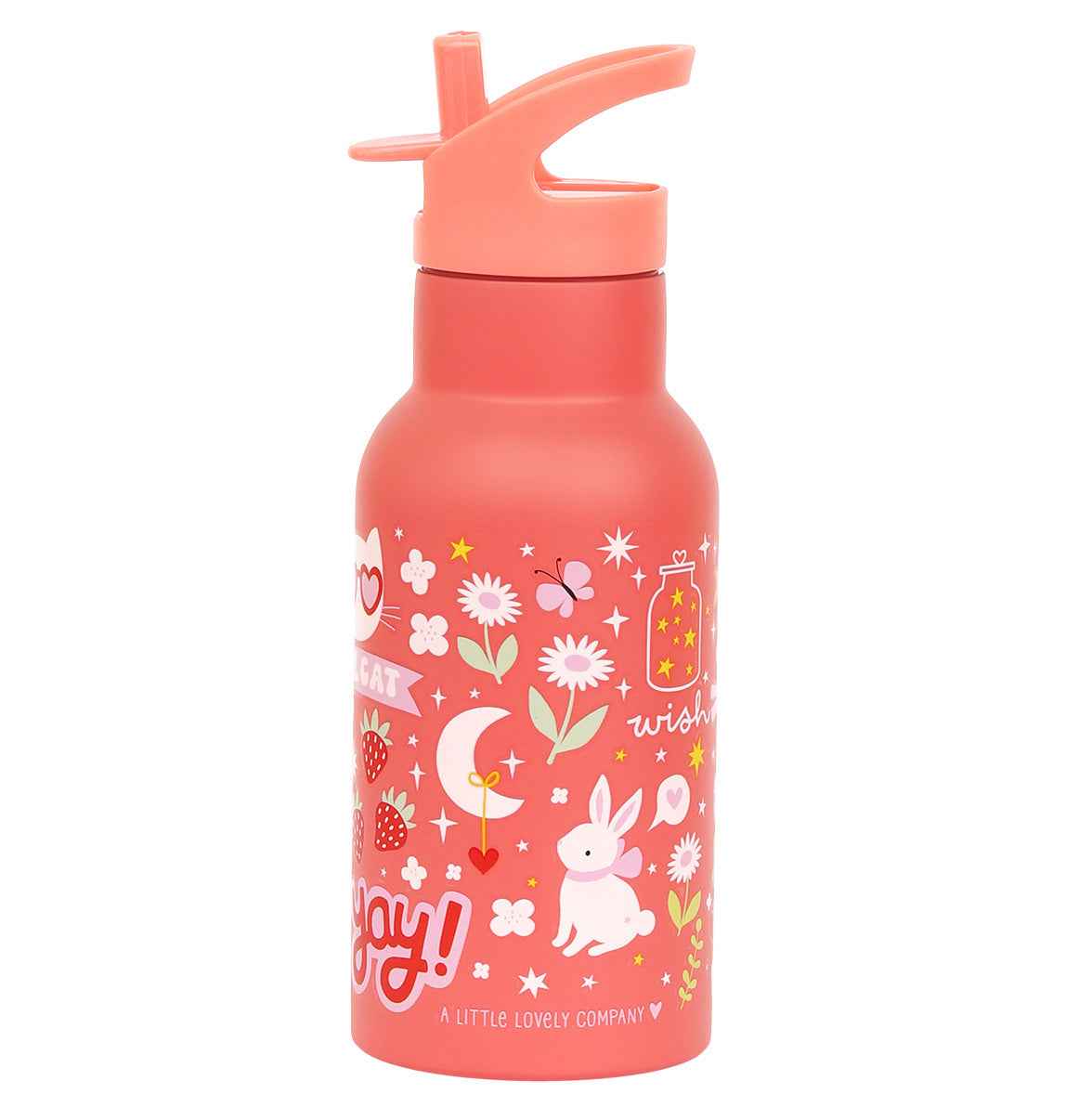 A Little Lovely Company | Fun Stainless Steel Drink Bottle