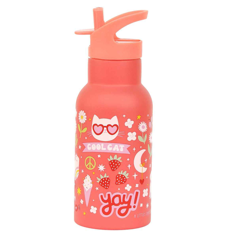 A Little Lovely Company | Gourde en acier inoxydable Fun