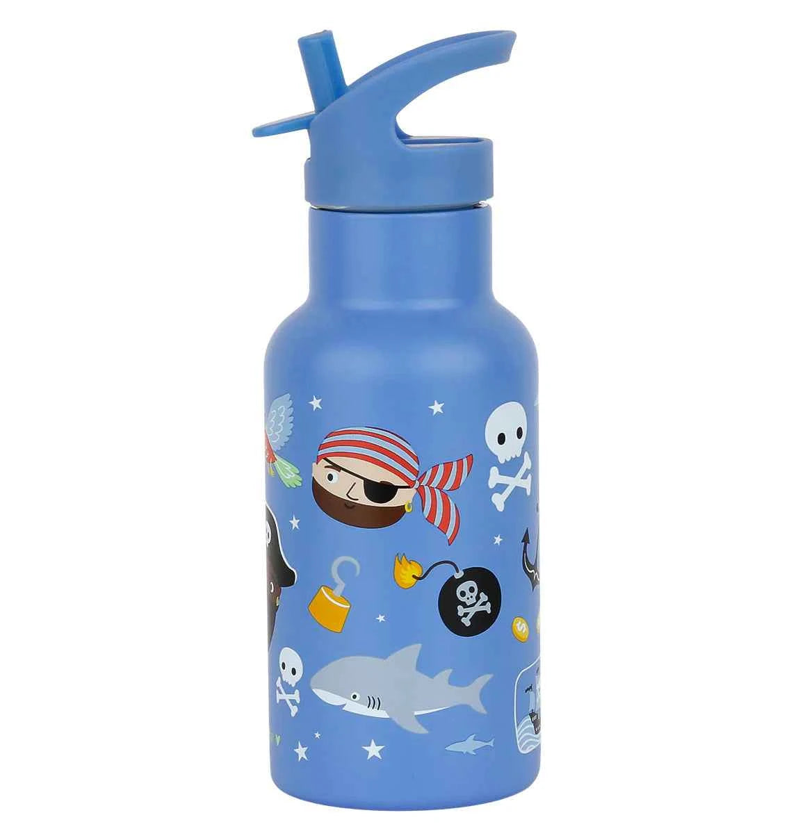 A Little Lovely Company | Stainless Steel Pirate Drink Bottle