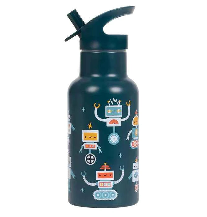 A Little Lovely Company | Stainless Steel Robot Drink Bottles