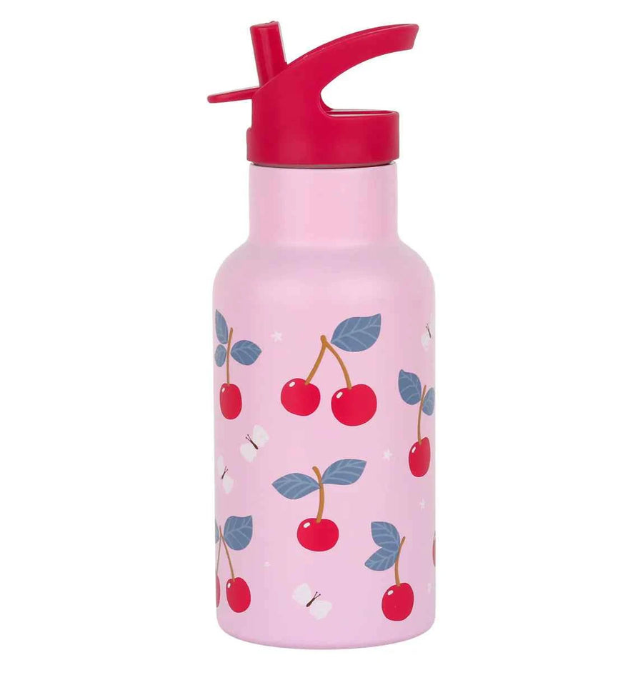 A Little Lovely Company | Bouteille de boisson en RVS Cerises