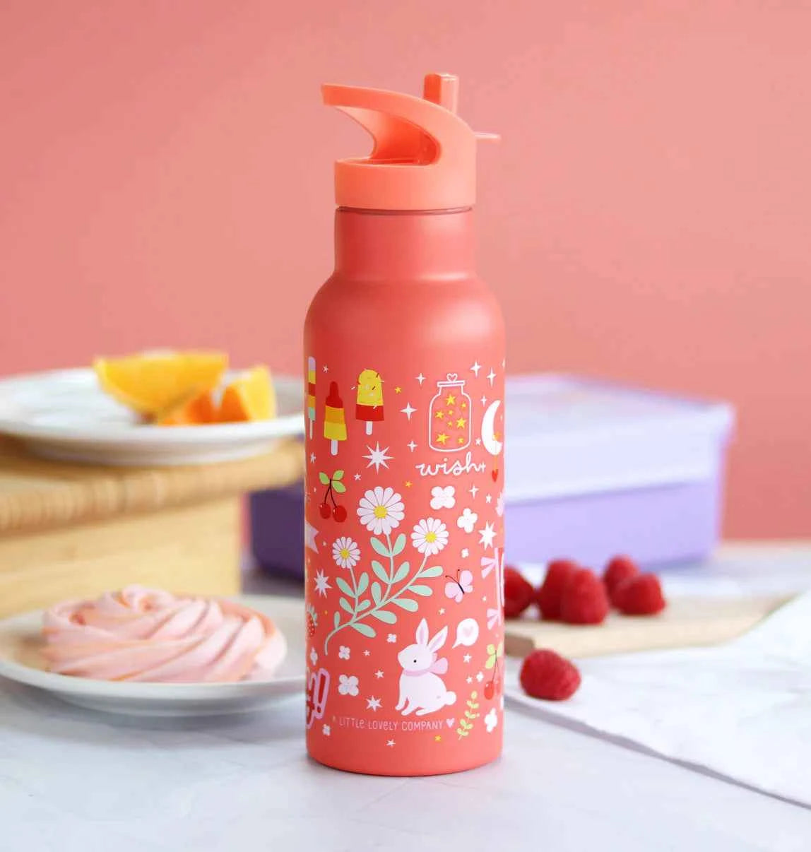A Little Lovely Company | XL Stainless Steel Fun Drink Bottle