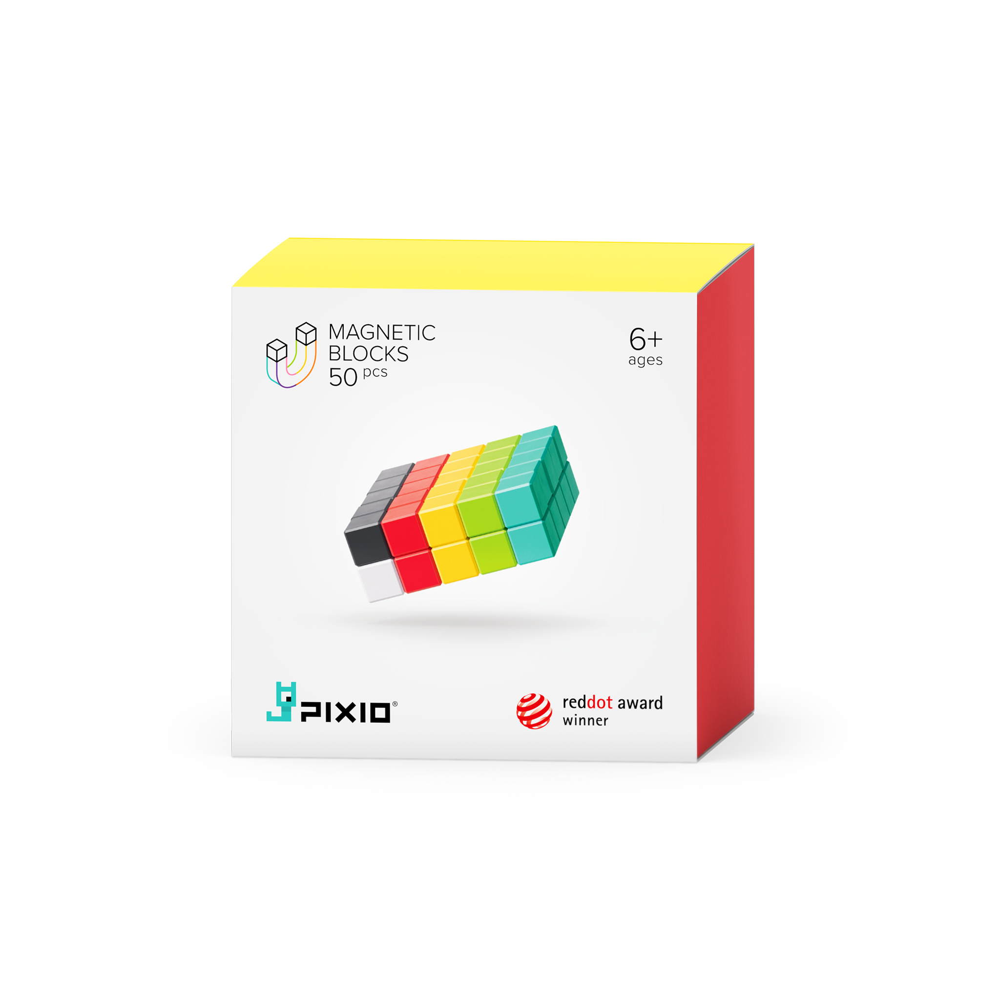 Pixio | Magnetische Blokken Design Series PIXIO-50 50 Stuks