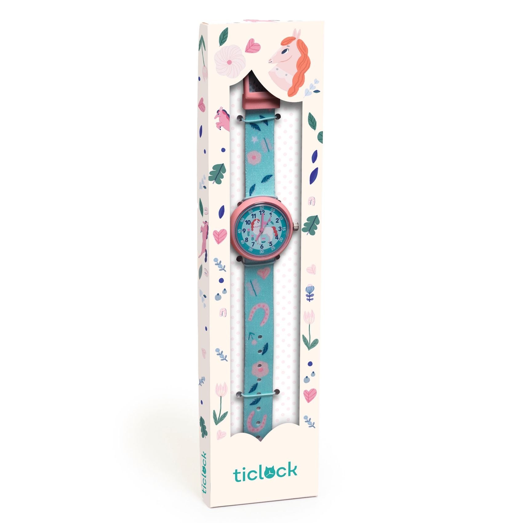 Djeco kinderhorloge paard