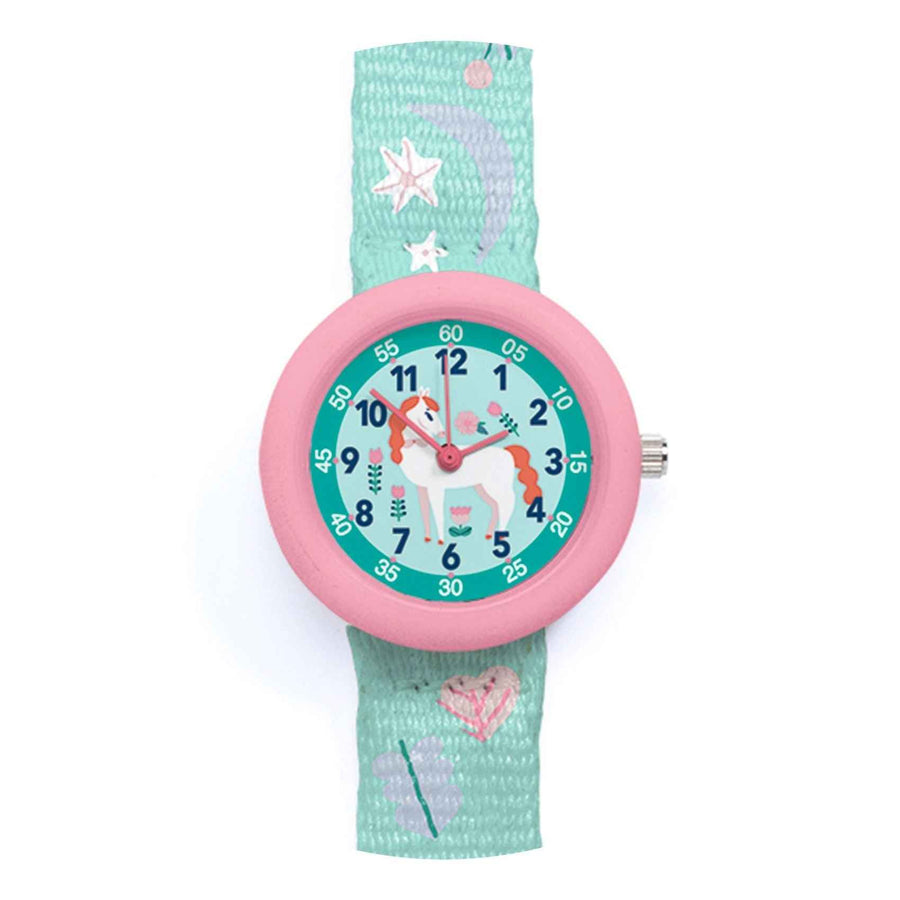 Djeco kinderhorloge paard