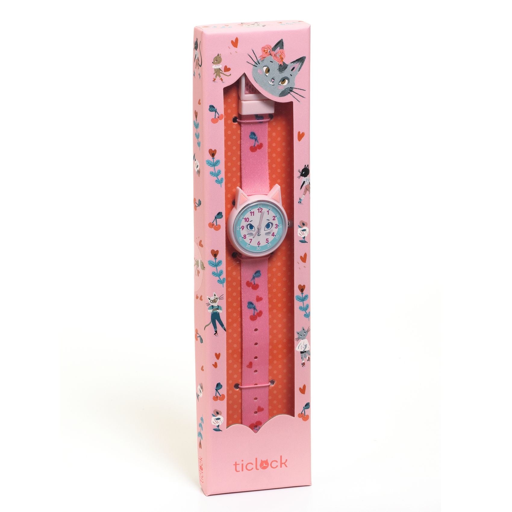 Djeco kinderhorloge poes