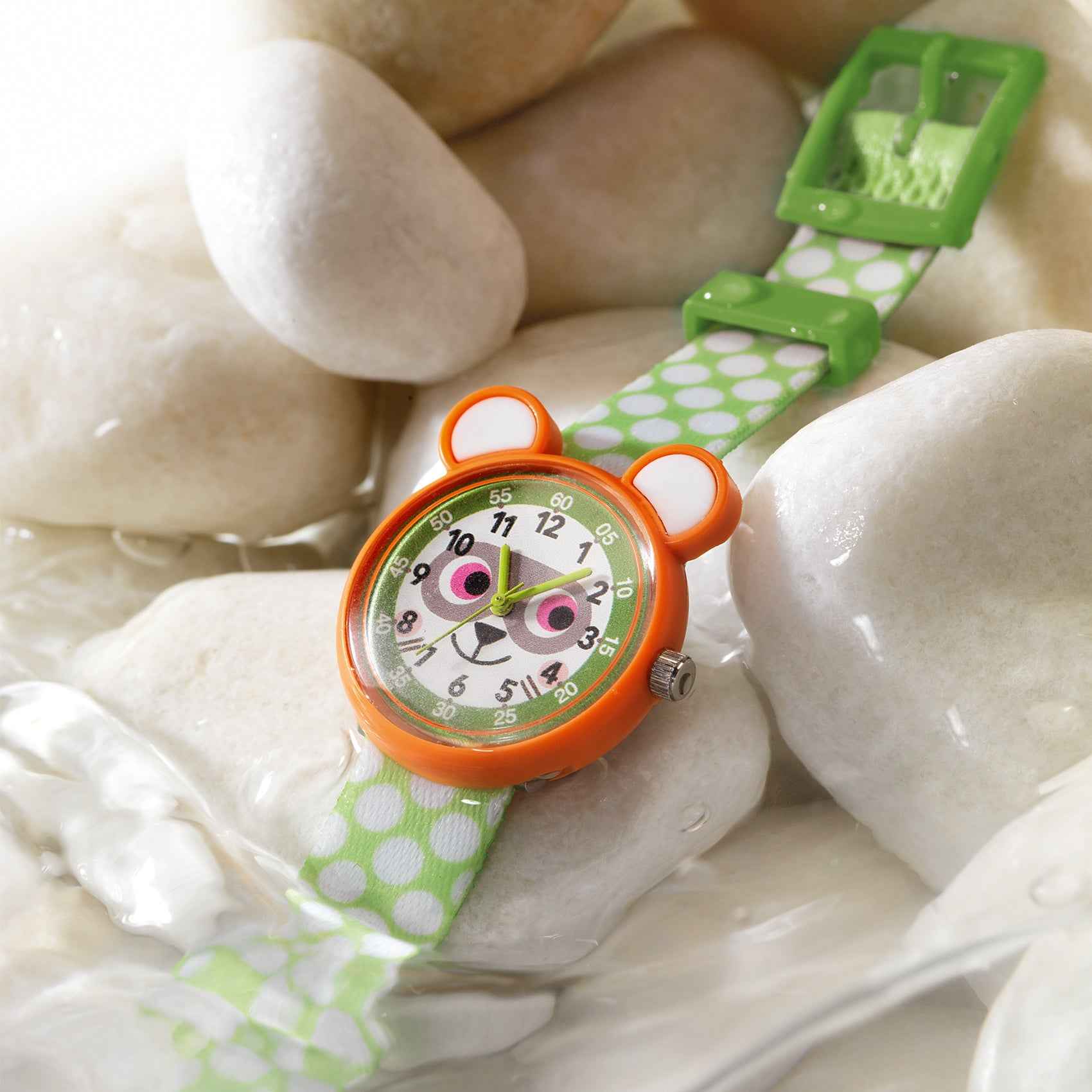 Djeco Kinder Horloge Raccoon