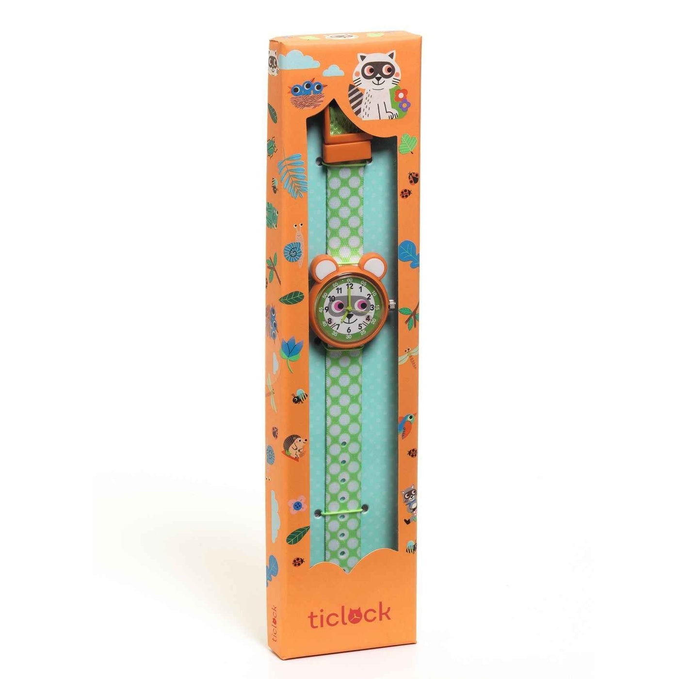 Djeco Kinder Horloge Raccoon