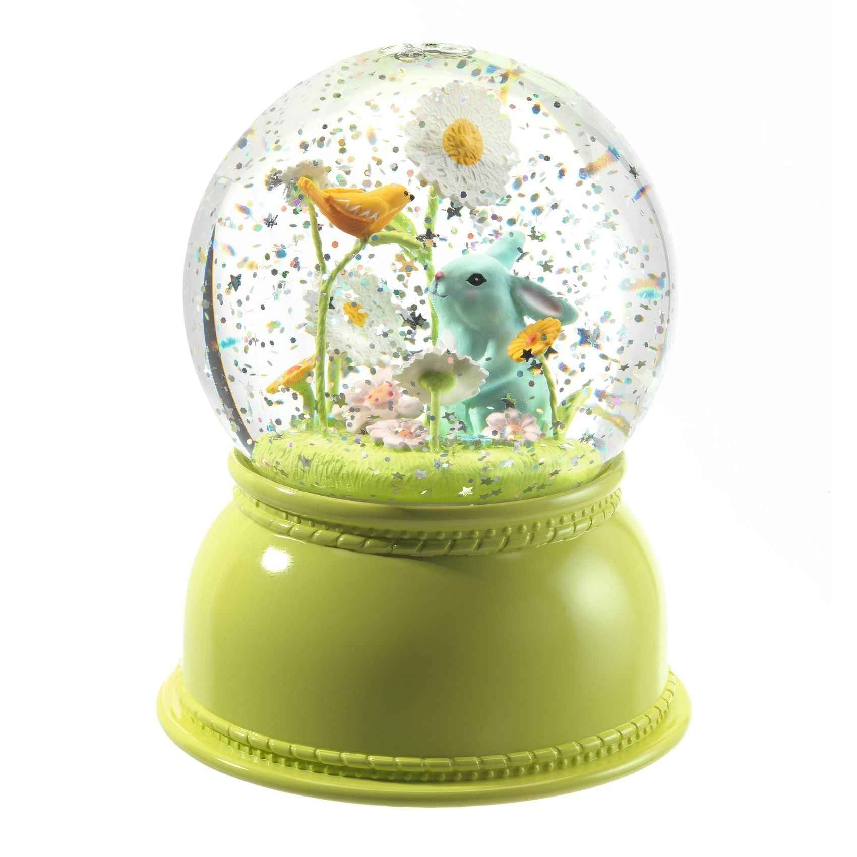 Djeco | Rabbit Snow Globe Night Light