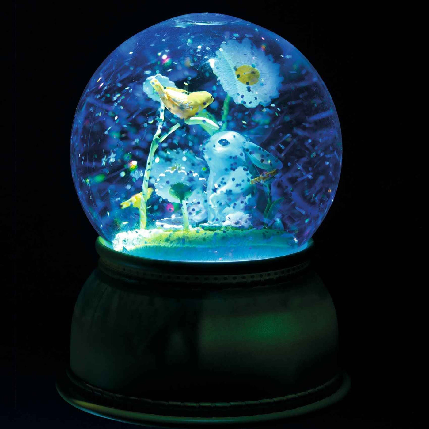 Djeco | Rabbit Snow Globe Night Light