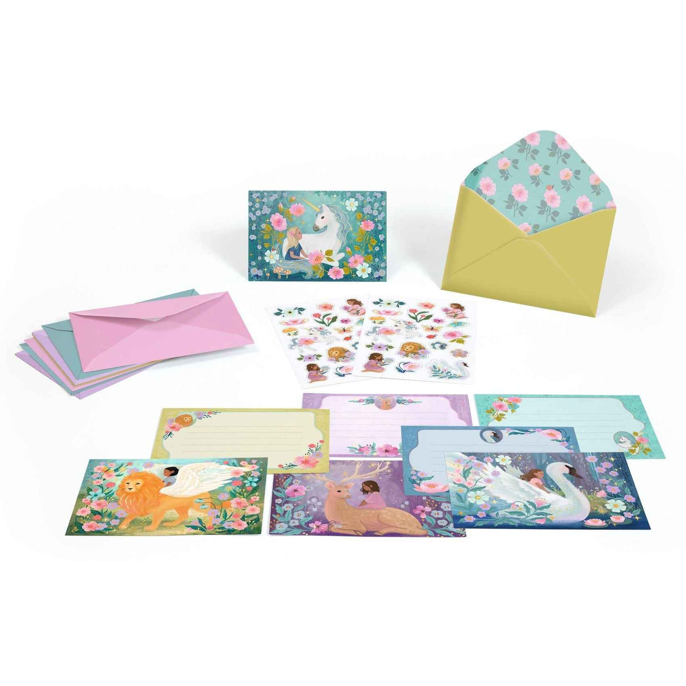 Djeco | Beautiful Creatures Correspondence Box FSC MIX