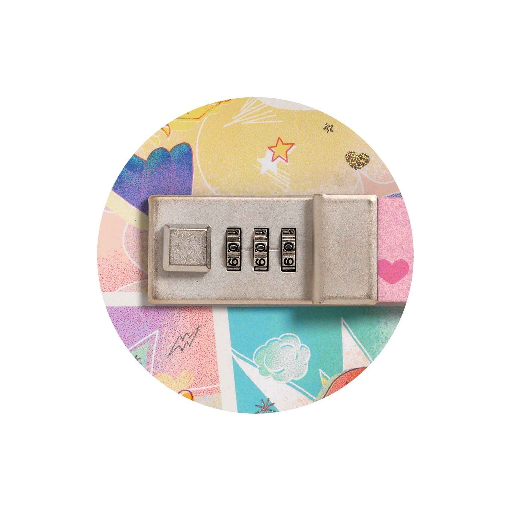 Djeco Dagboek Met Code Slot Lam