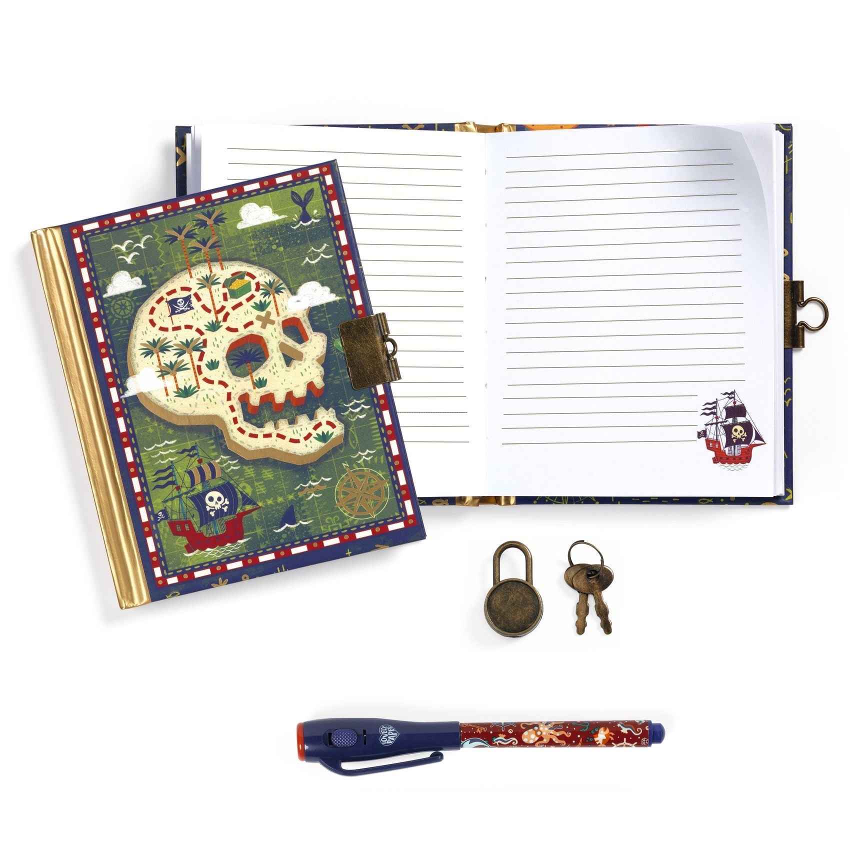 Djeco | Steve's Diary with Magic Pen