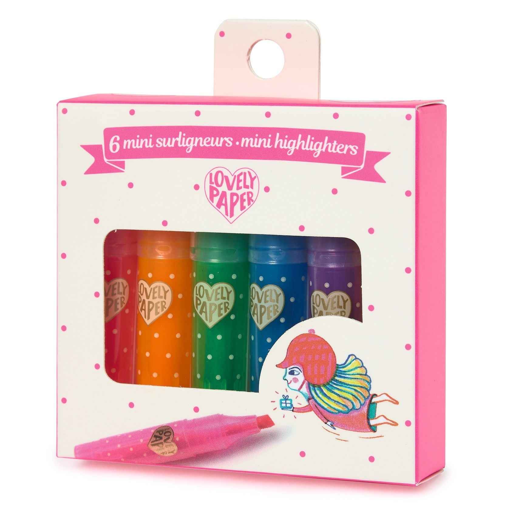 Djeco mini felt tip pens 6 pieces