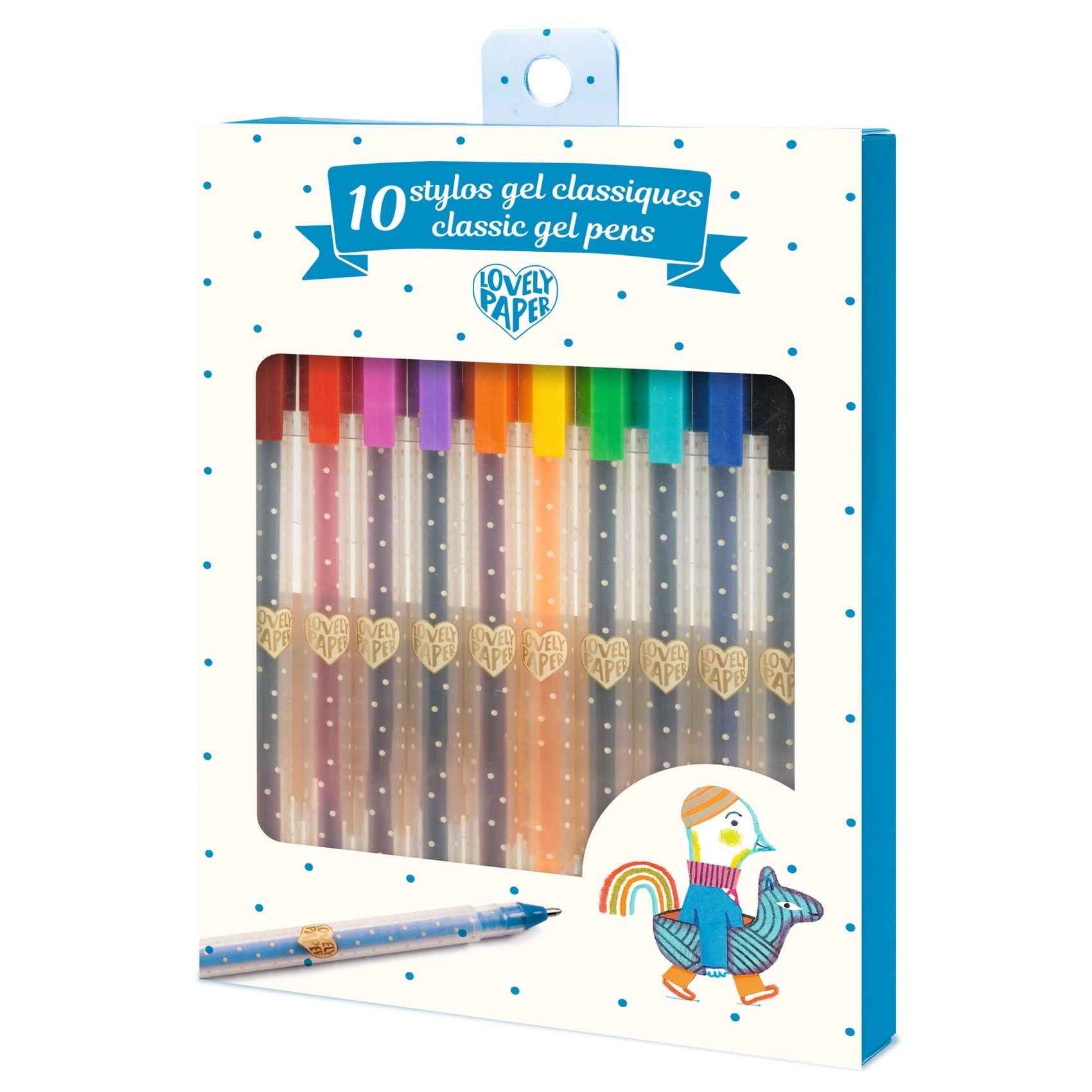 Djeco set of 10 gel pens
